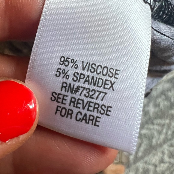 Dana Buchman Chic Black and Cream Maxi Skirt size L (i110) - Picture 7 of 8